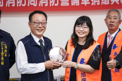 110.03.08永旭8號台中市政府消防局消防警備車捐贈儀式