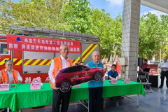 113.08.23永旭24號屏東縣政府消防局第三大隊崁頂分隊救災指揮車捐贈典禮